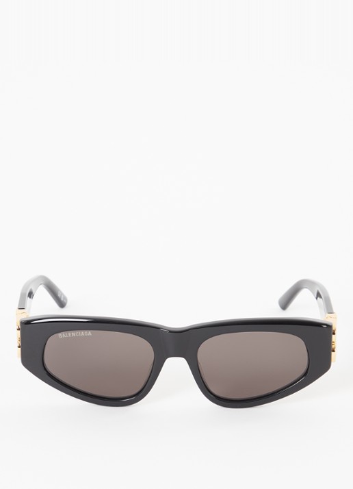 Balenciaga Dynasty D-Frame zonnebril BB0095S B - detail zwart