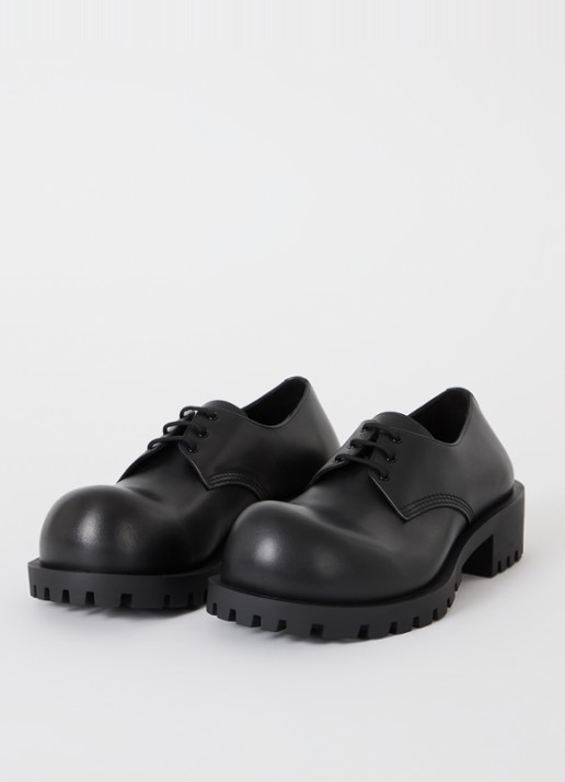 Balenciaga Hummer Derbie van kalfsleer - detail 4 zwart