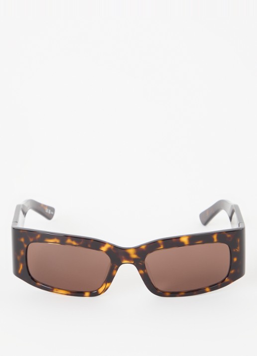 Balenciaga Retro zonnebril BB0328S  - detail 2 donkerbruin