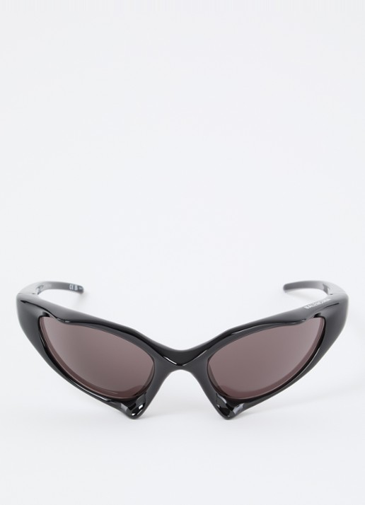 Balenciaga Retro zonnebril BB0352S - detail zwart