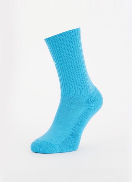 Balenciaga Sokken met logo - detail blauw