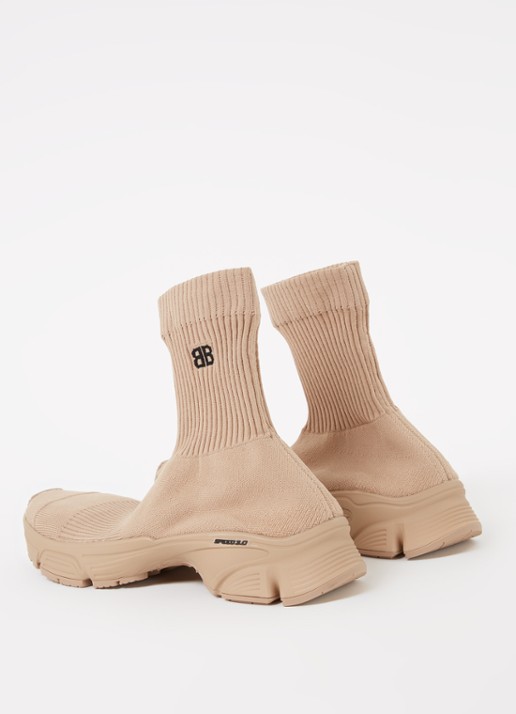 Balenciaga Speed 3.0 Trainer met gebreid bovenwerk - detail 4 beige