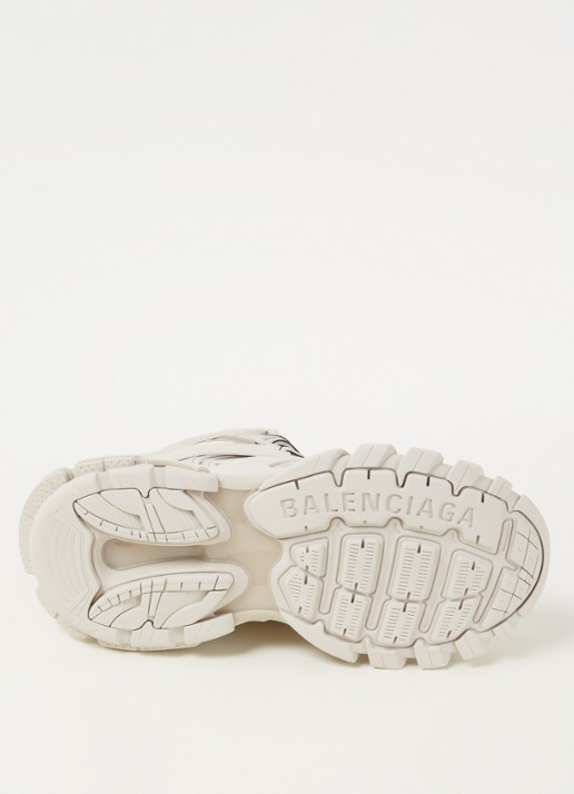 Balenciaga Track Hike sneaker met mesh details - detail 5 creme