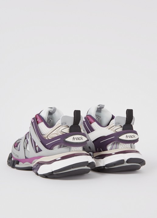Balenciaga Track sneaker met mesh details - achterkant 7 paars