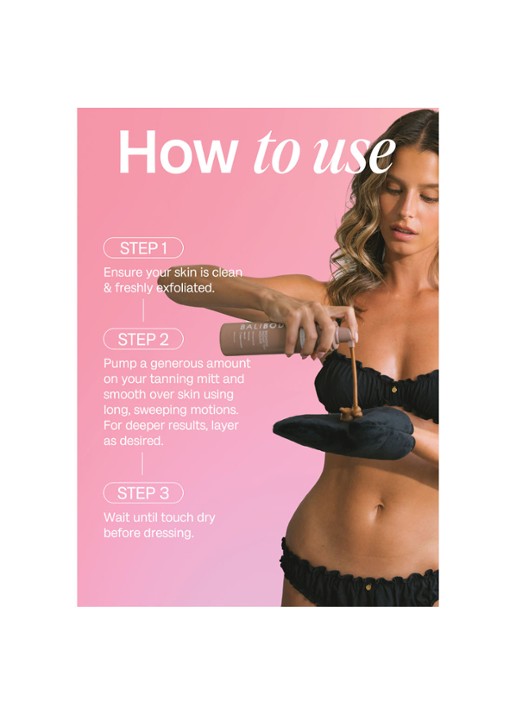 Bali Body Bronzing Instant Tan Mousse - zelfbruiner - detail 5 dark