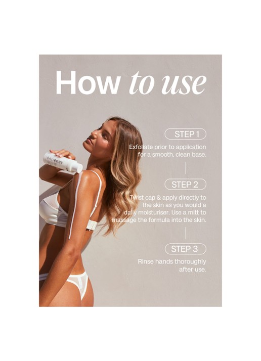 Bali Body Self Tanning Milk - zelfbruiner - detail 7 medium-dark