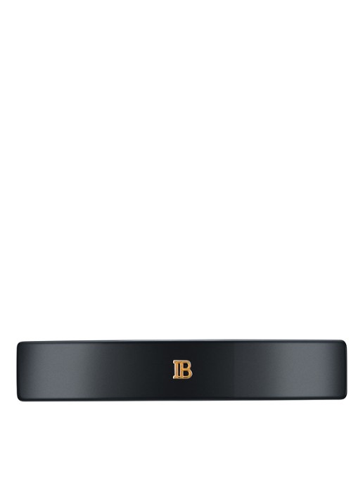Balmain Hair Cellulose Acetate haarclip medium  - detail 3 zwart