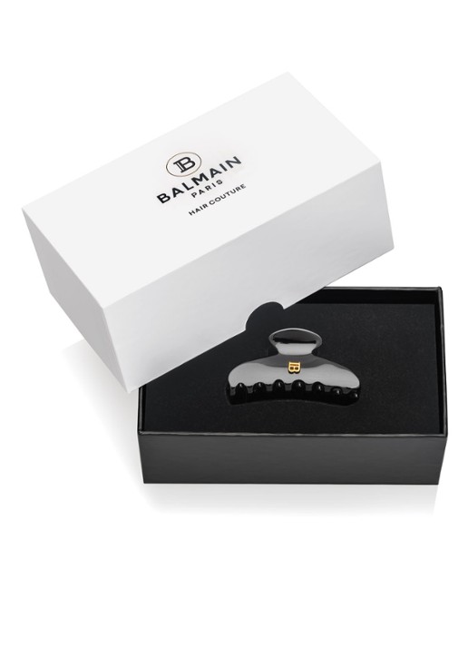 Balmain Hair Cellulose Acetate haarklem small - detail 3 zwart