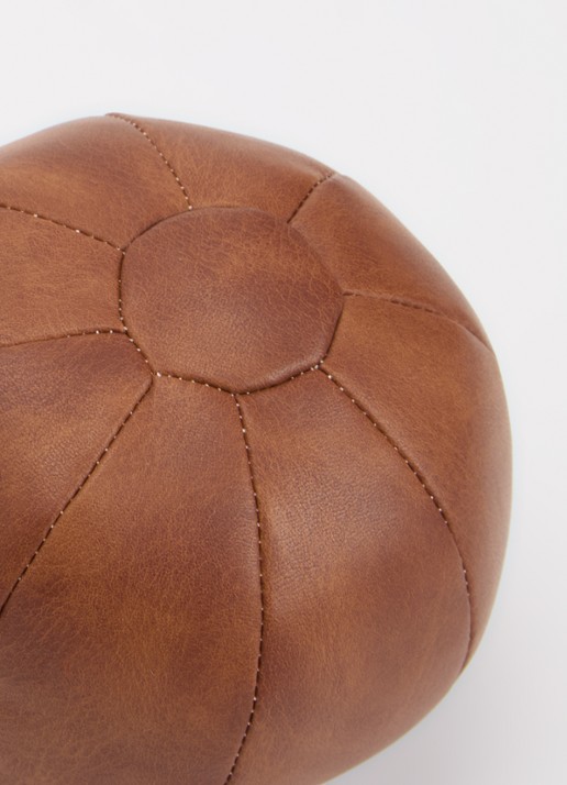 BamBam Vintage basketbal 12 cm - voorkant 2 bruin