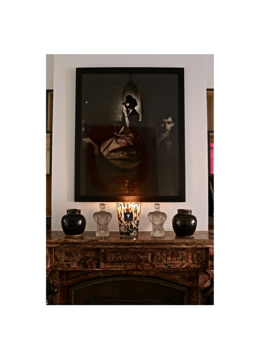 Baobab Collection Black Pearls Max 24 geurkaars 3 kg - detail 2 zwart