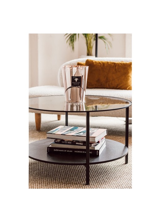 Baobab Collection Les Exclusives Platinum Max 24 geurkaars 3 kg - voorkant 2 zilver
