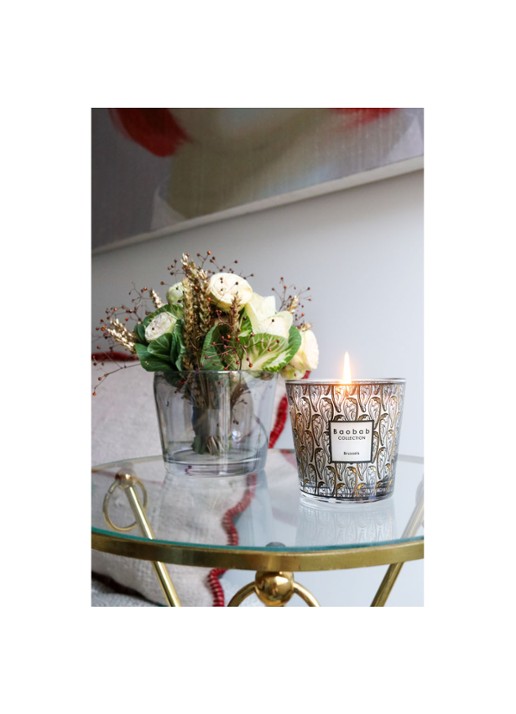 Baobab Collection My First Baobab Brussels geurkaars 190 gram - voorkant 2 zwart
