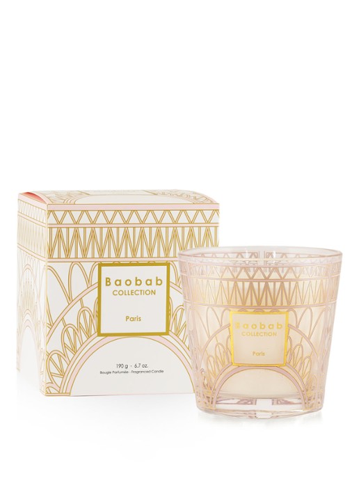 Baobab Collection My First Baobab Paris geurkaars 190 gram - voorkant 3 goud