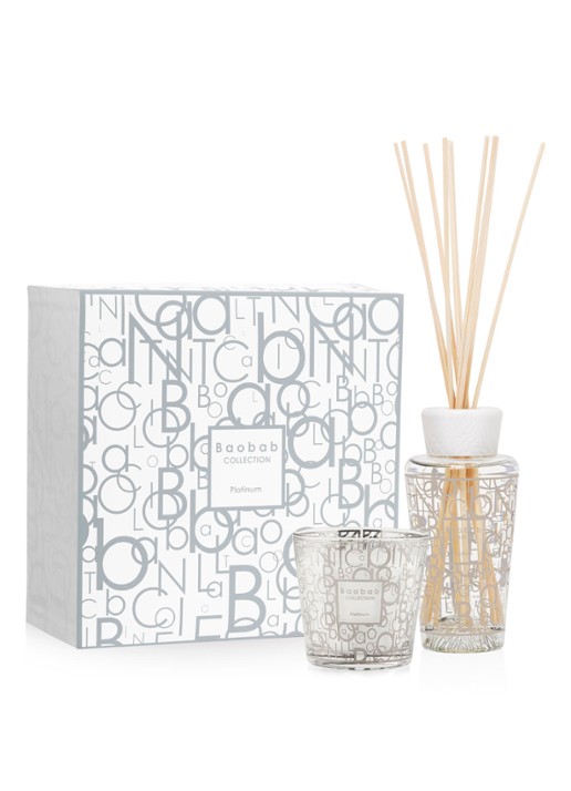Baobab Collection My First Baobab Platinum- geurset - voorkant 2 grijs