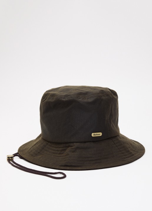 Barbour Delilah bucket hoed met details van corduroy