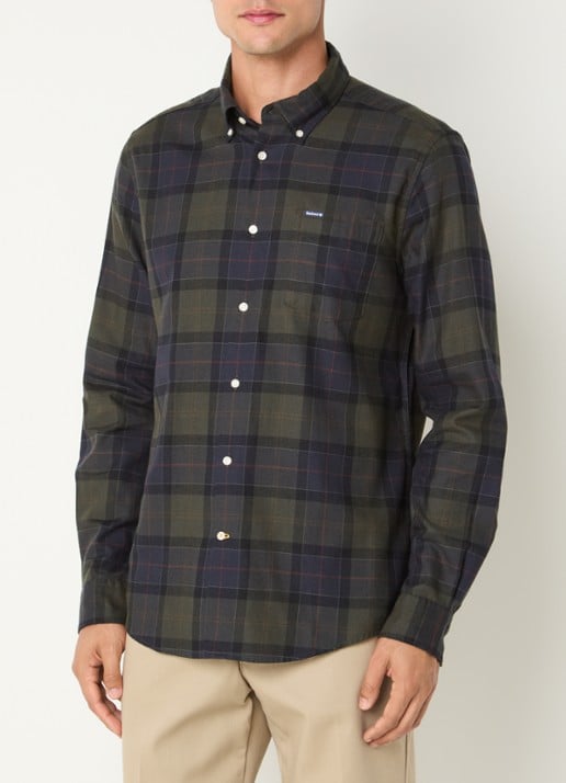 Barbour Fortrose regular fit overhemd met ruitdessin