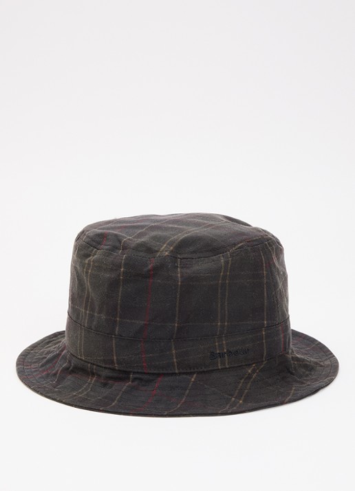 Barbour Haydon tartan bucket hoed met ruitdessin