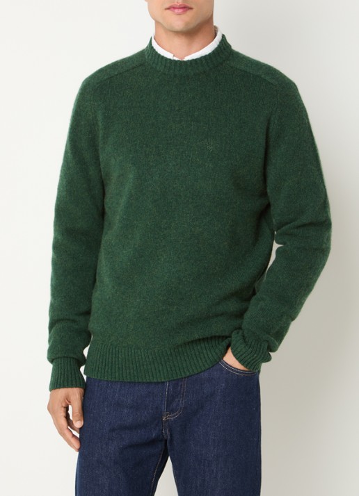 Barbour Newton grofgebreide trui van wol