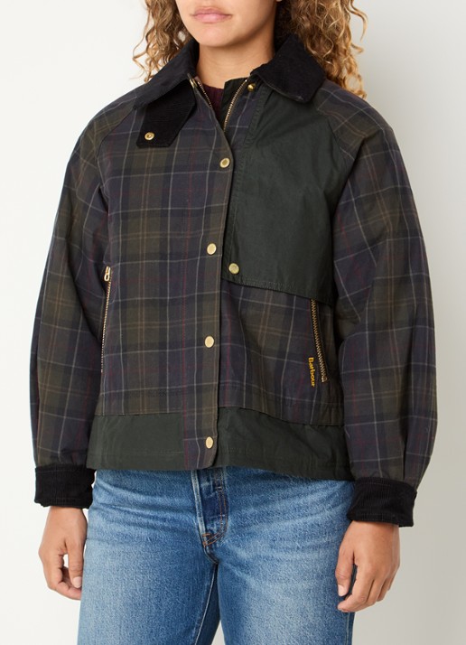 Barbour Truro jack met ruitdessin