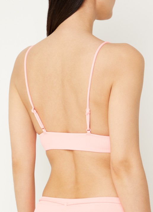 Barts Cimazy bralette bikinitop met uitneembare vulling - achterkant 3 roze