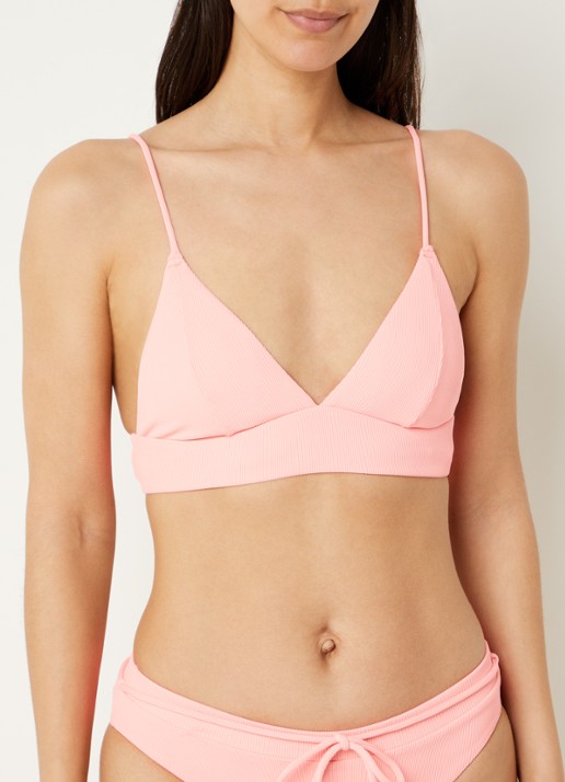 Barts Cimazy bralette bikinitop met uitneembare vulling - voorkant 5 roze