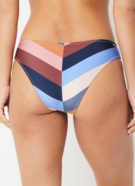 Barts Corangs bikinislip met print - achterkant multicolor