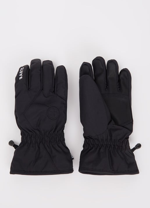 Barts Handschoenen met logo - voorkant 2 zwart