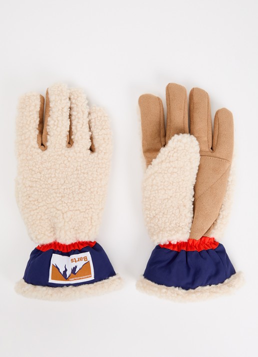 Barts Isafjord handschoenen van teddy met logo