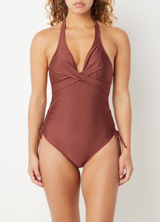 Barts Isla Halter badpak met rugdecolleté