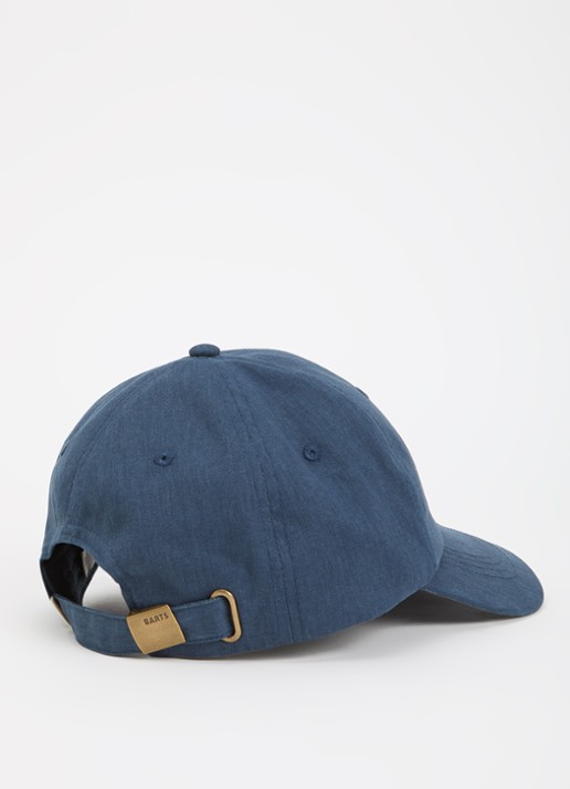 Barts Smoothe pet met borduring  - detail 2 blauw