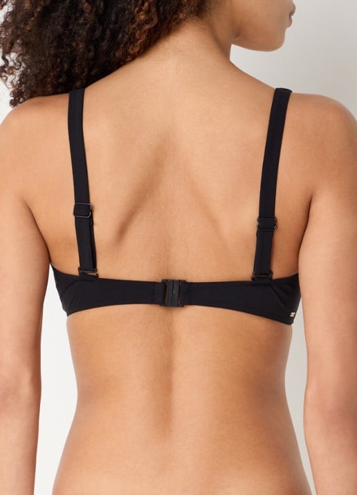 Barts Solid voorgevormde bikinitop  - detail 3 zwart