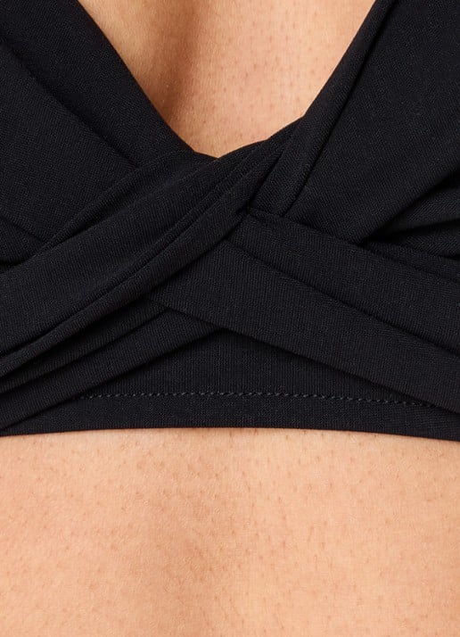 Barts Solid voorgevormde bikinitop  - detail 4 zwart