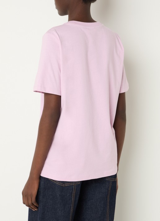 Baum und Pferdgarten Jawo T-shirt met print - achterkant lichtroze