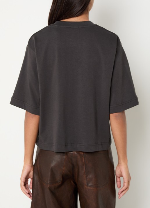 Baum und Pferdgarten Jeevona T-shirt met logo - achterkant antraciet