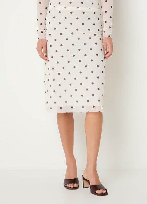 Baum und Pferdgarten Jessika minirok met stippenprint