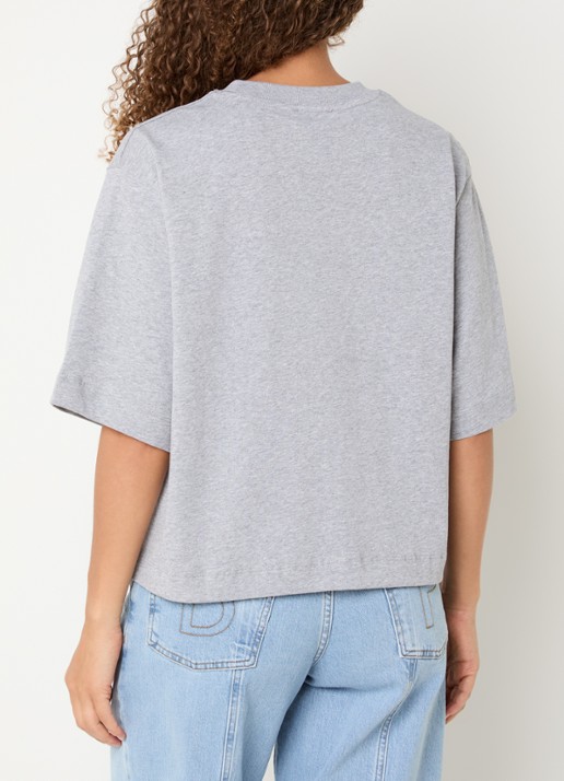 Baum und Pferdgarten Jiana T-shirt met logo - achterkant 3 grijs