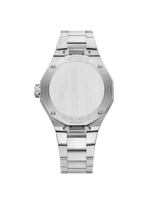 Baume & Mercier Riviera horloge M0A10614 - voorkant 2 zilver