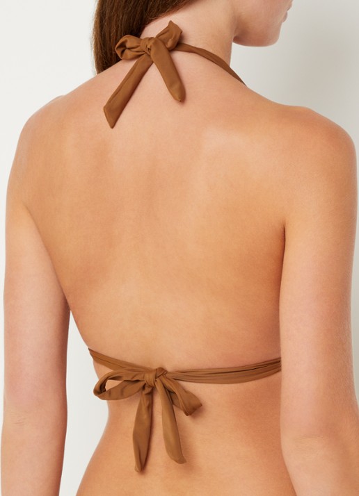 Beachlife Copper bikinitop met uitneembare vulling - achterkant 8 bruin