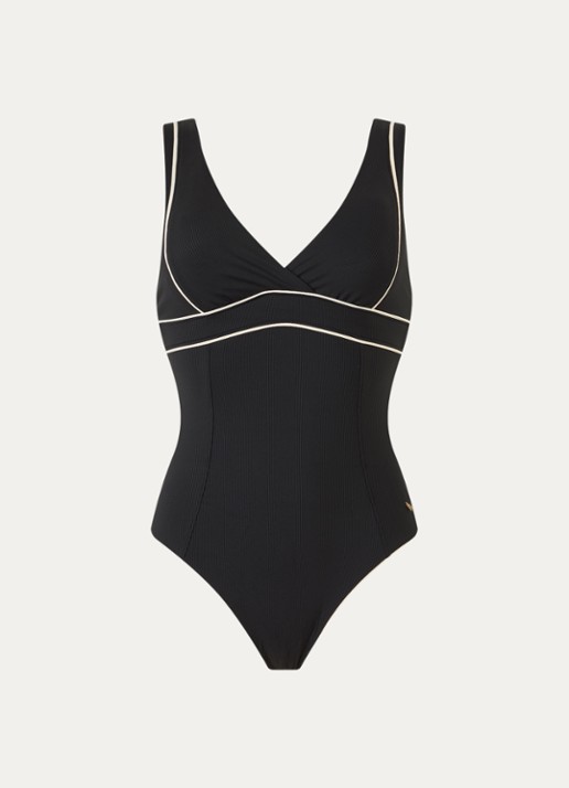 Beachlife Vanilla badpak met uitneembare vulling - voorkant 3 zwart