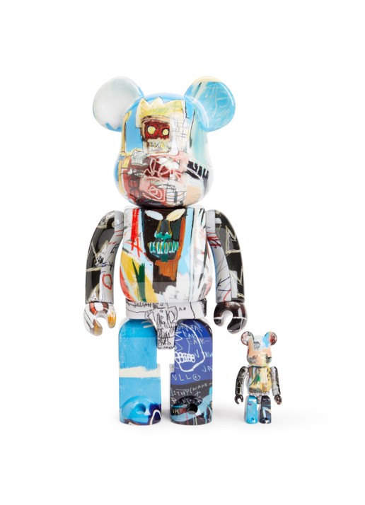 Bearbrick Bearbrick 100 & 400% Jean-Michel Basquiat ''Special'' set van 2