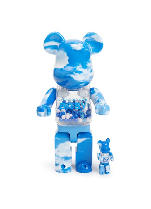 Bearbrick Bearbrick 100% & 400% My First Baby Blue Sky set van 2