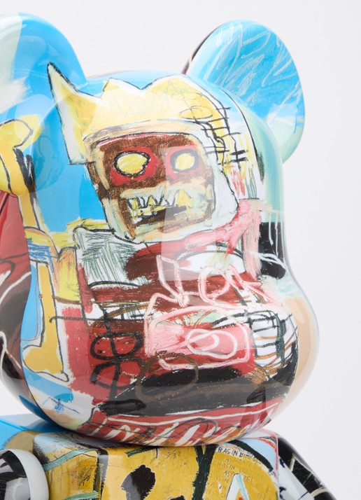 Bearbrick Bearbrick 1000% Jean-Michel Basquiat - detail multicolor