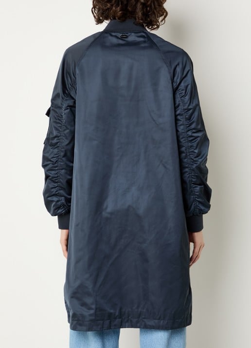 Beaumont Ali jas met steekzakken - achterkant blauw