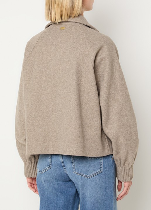 Beaumont Sabine jack met steekzakken - achterkant 2 beige