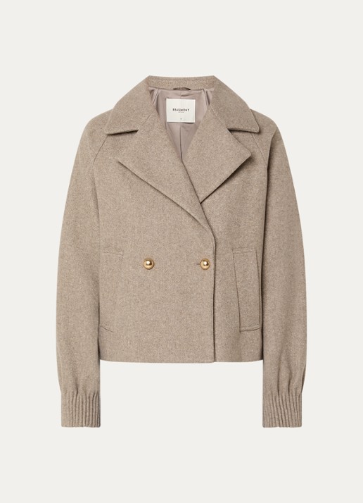 Beaumont Sabine jack met steekzakken - voorkant 3 beige