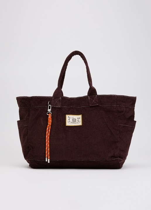 Becksöndergaard Cecilia schoudertas van corduroy met logo