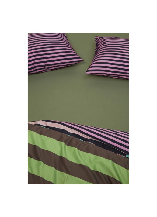 BeddingHouse Dutch Design Hoeslaken van  katoen, hoekhoogte 28 cm - detail 7 groen