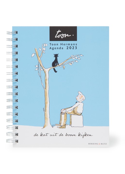 Bekking & Blitz Toon Hermans agenda 2023 - voorkant blauw