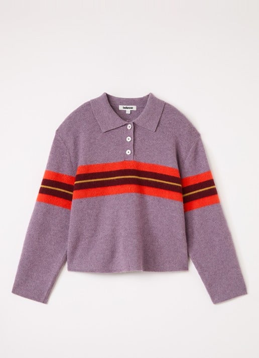 Bellerose Aetik fijngebreide trui in merino wolblend