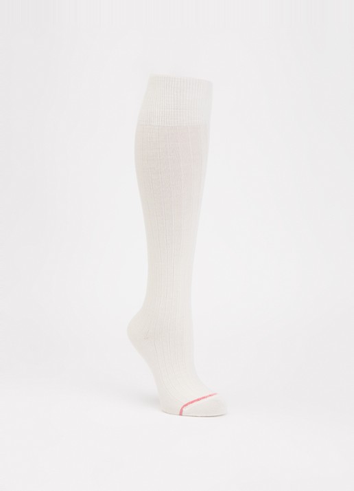 Bellerose Batily kniekousen in wolblend - voorkant 2 vanillegeel